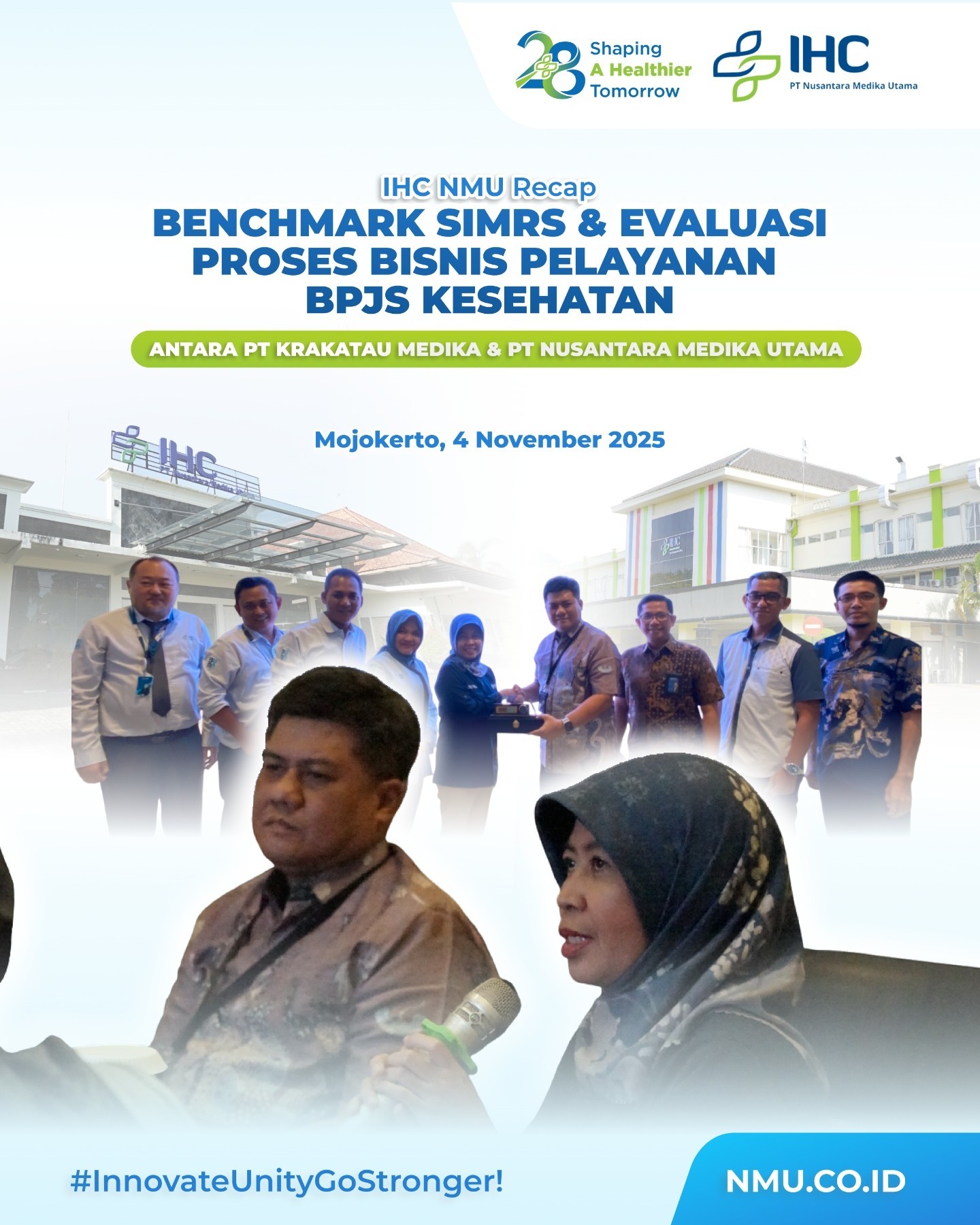 Benchmark SIMRS & Evaluasi Proses Bisnis Pelayanan BPJS Kesehatan: Sinergi PT Krakatau Medika dan PT Nusantara Medika Utama