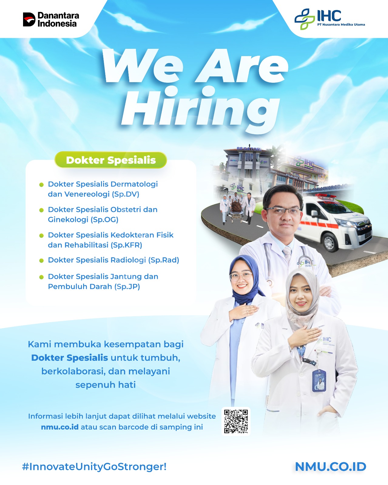 OPEN RECRUITMENT DOKTER SPESIALIS